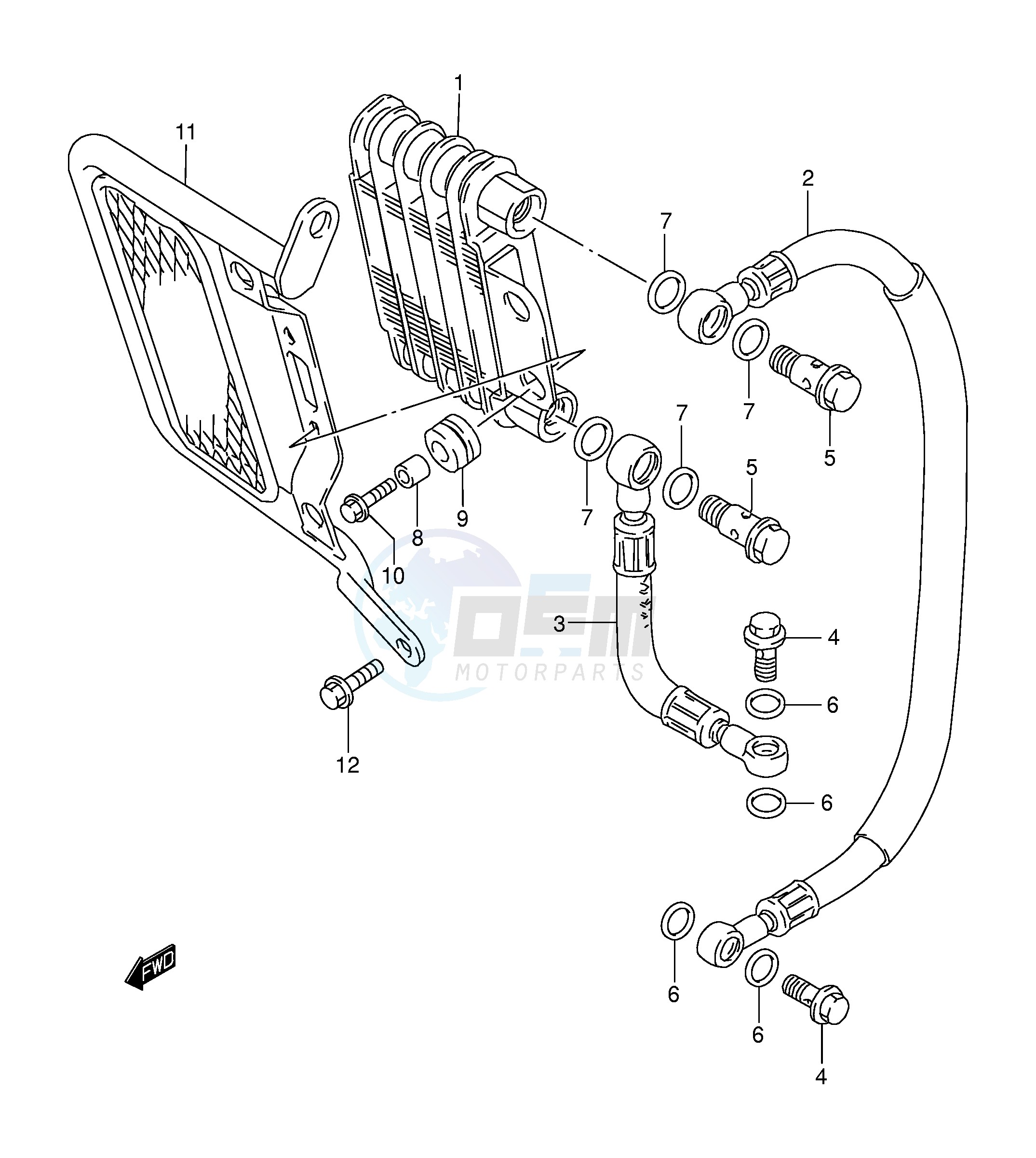 OIL COOLER image