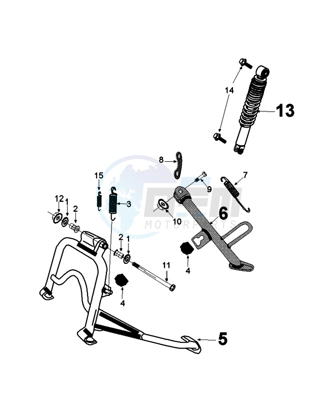 SUSPENSION AND STAND image