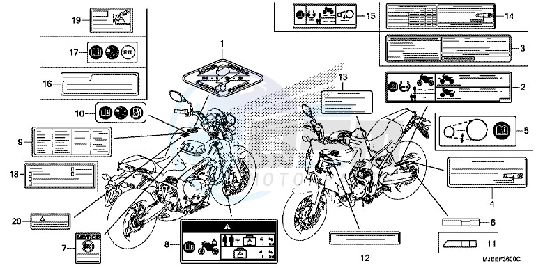 CAUTION LABEL blueprint