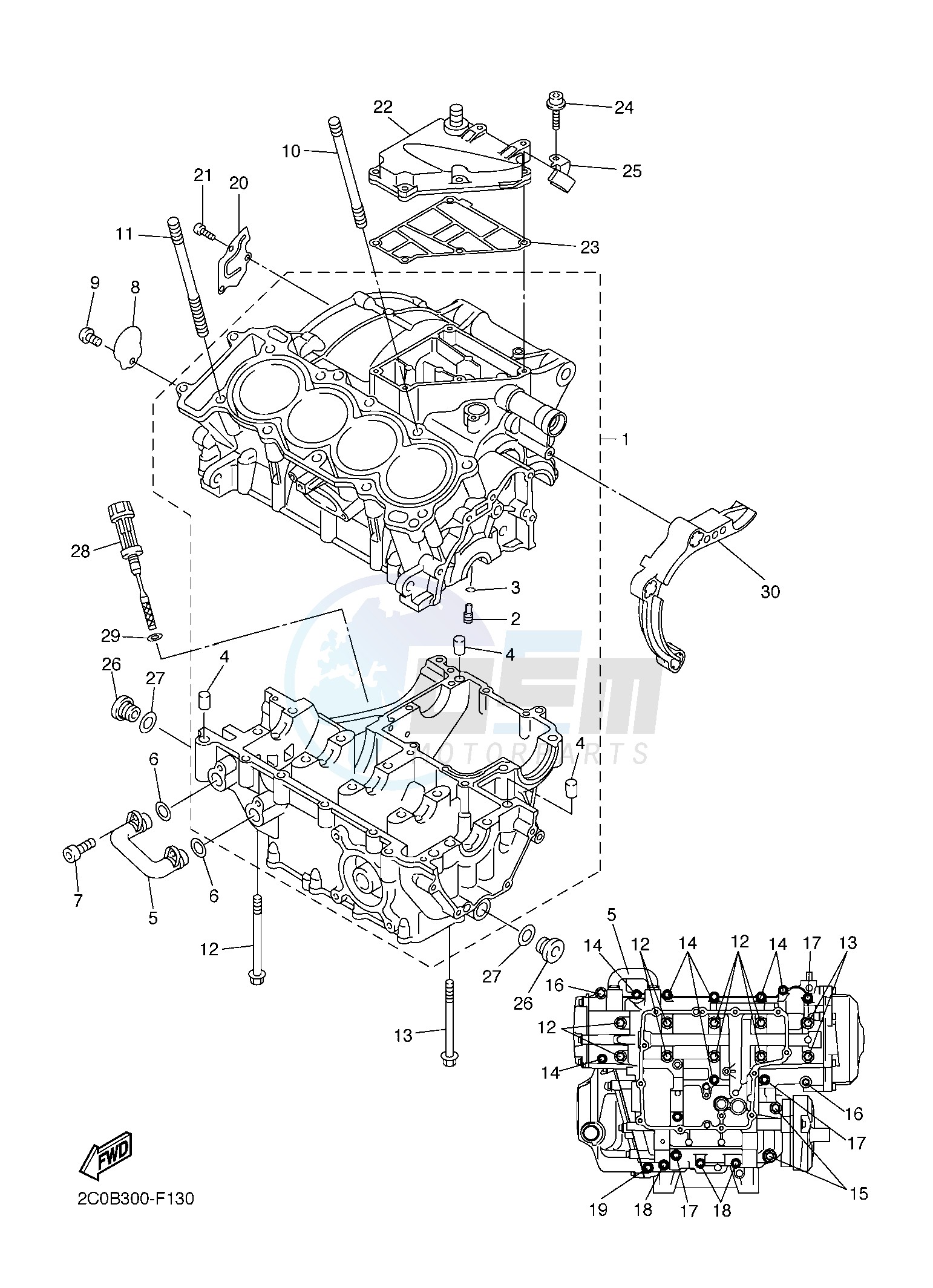 CRANKCASE blueprint