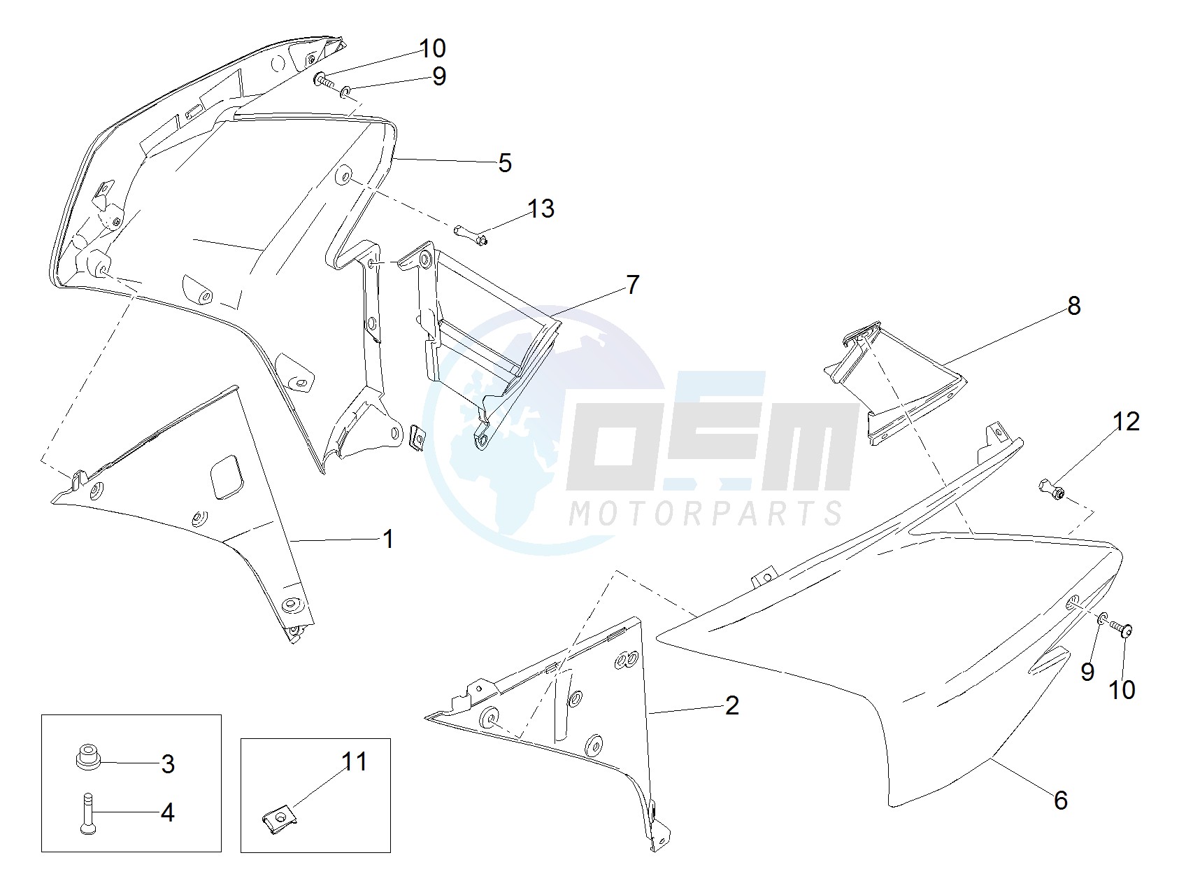 Side fairing image