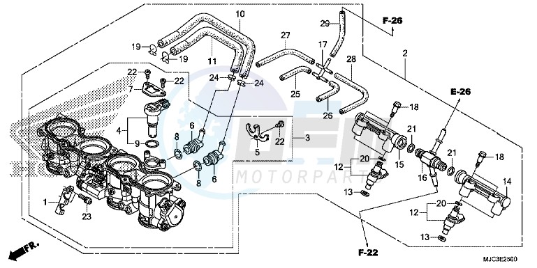 THROTTLE BODY image