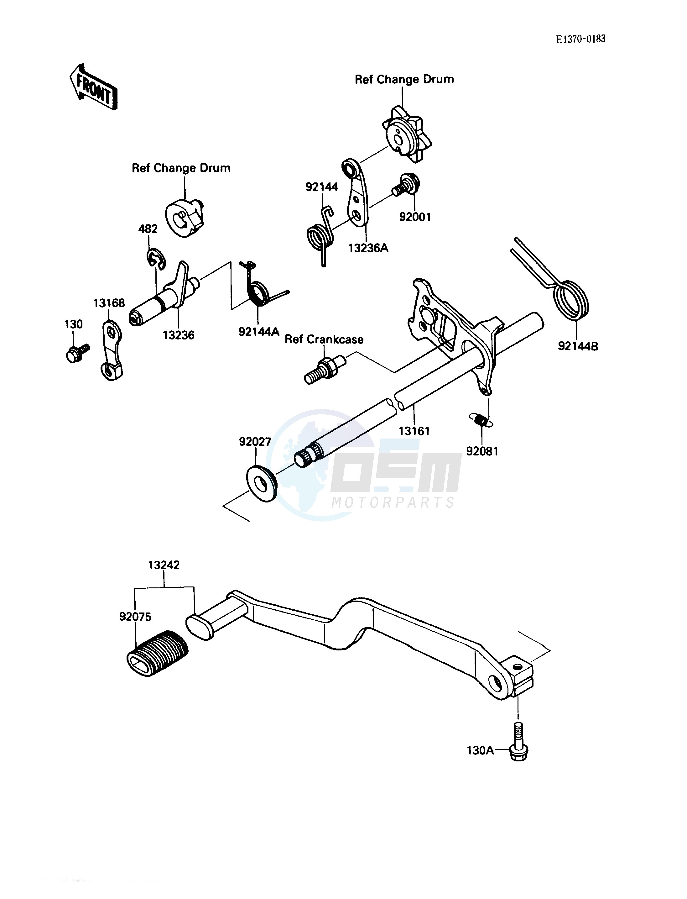 GEAR CHANGE MECHANISM image