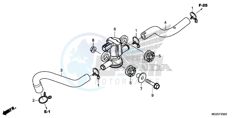 AIR INJECTION SOLENOID VALVE image