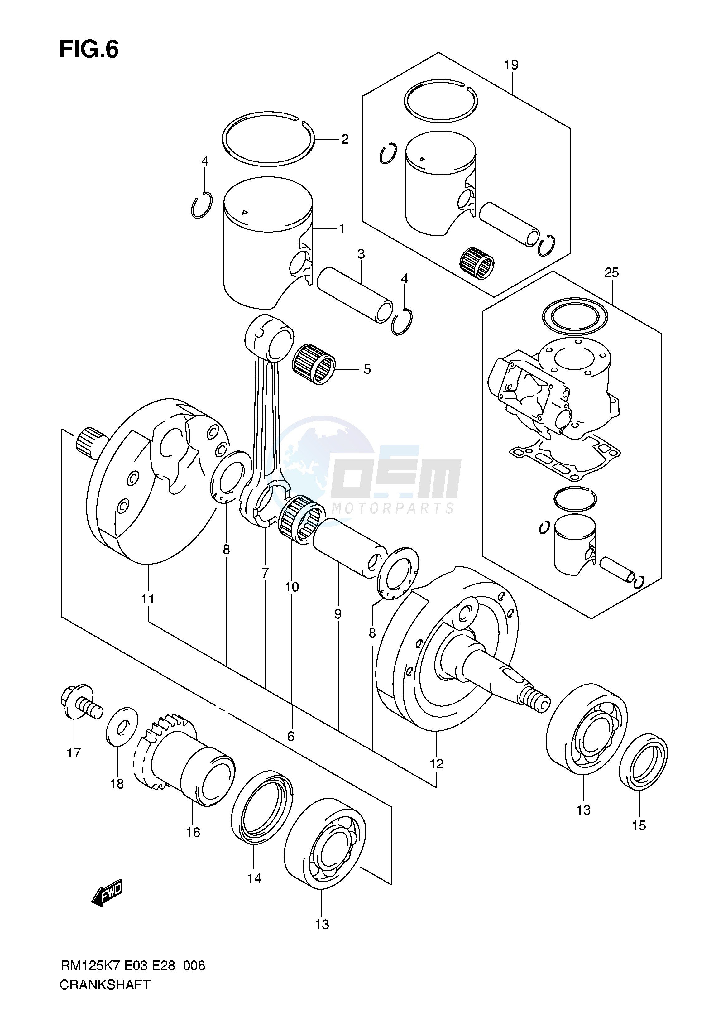 CRANKSHAFT blueprint