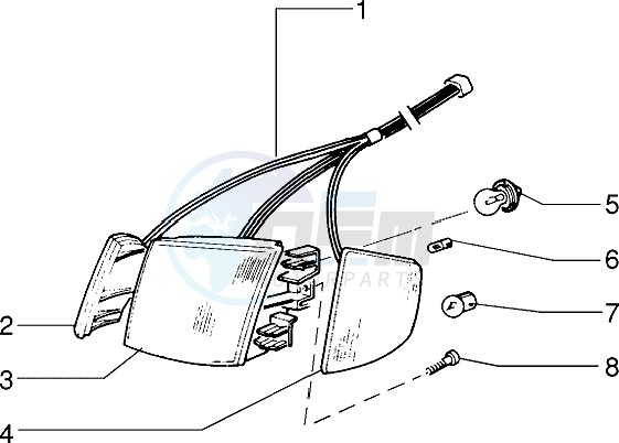 Front light blueprint