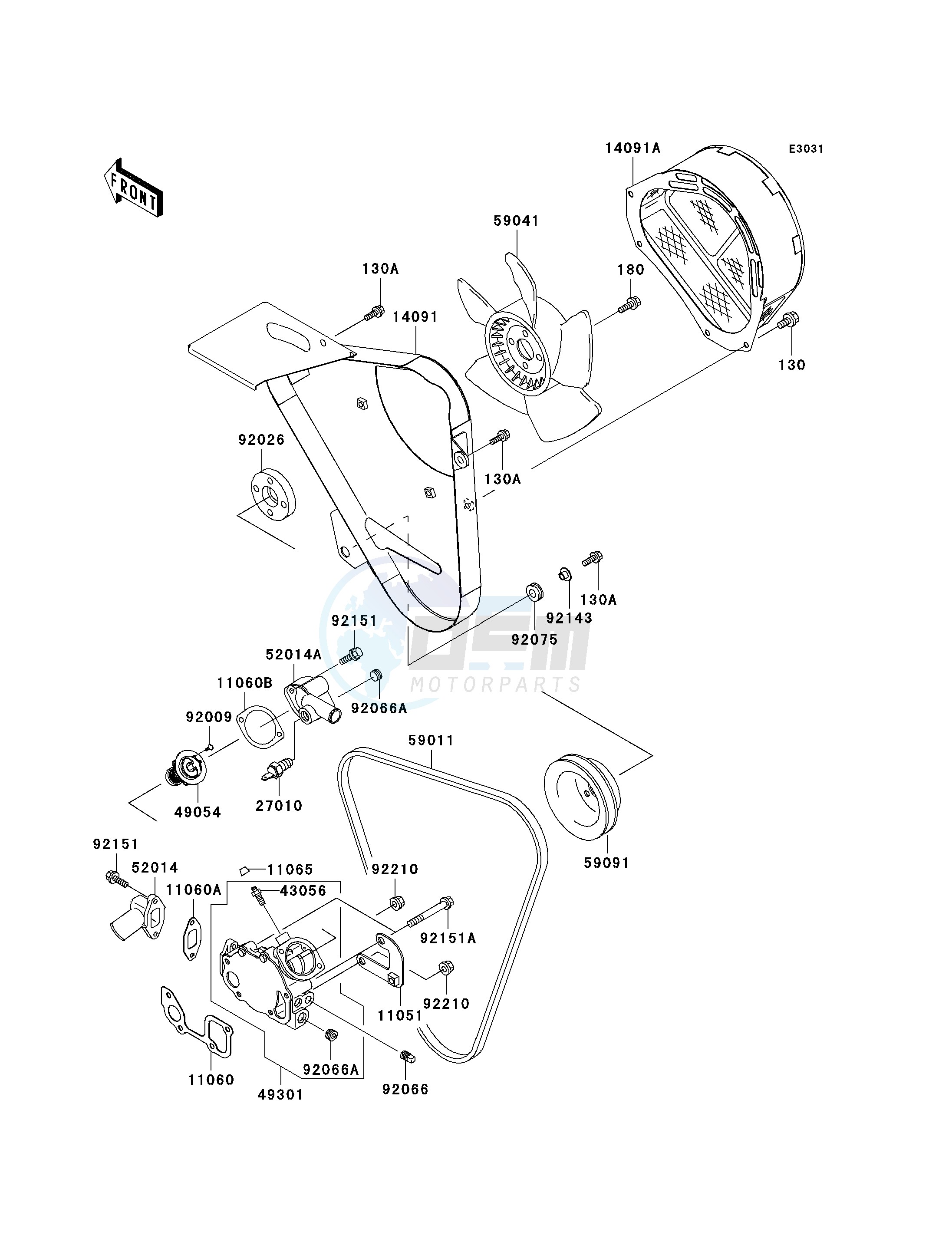 WATER PUMP blueprint