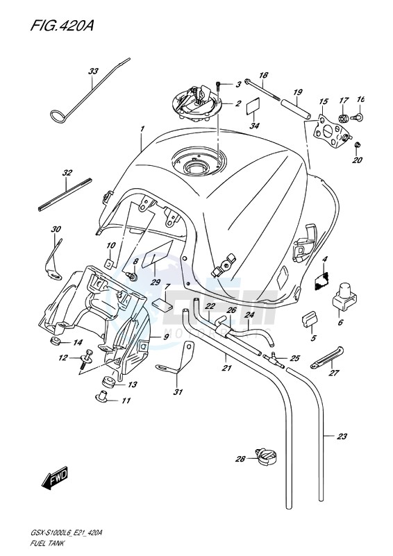 FUEL TANK image