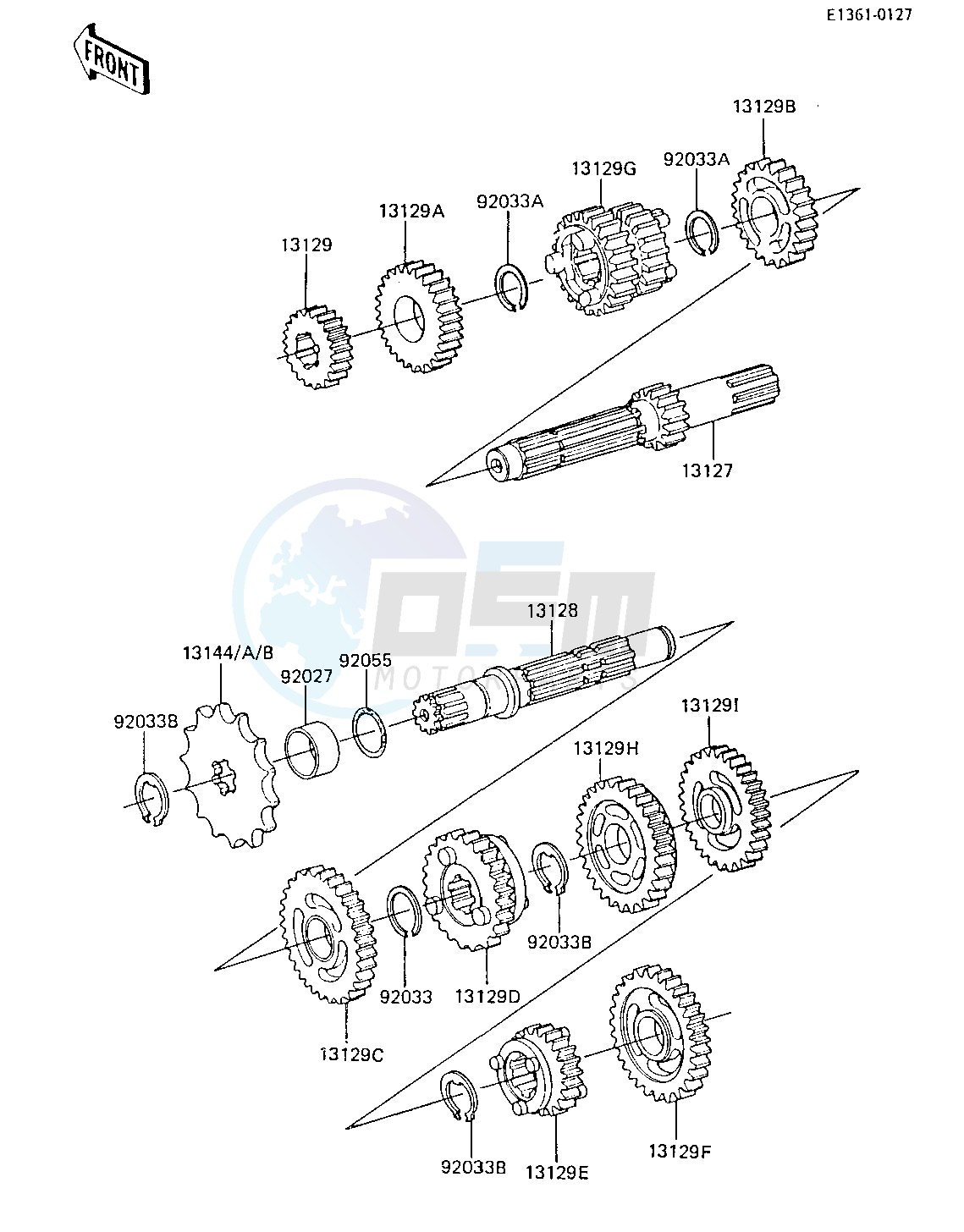 TRANSMISSION -- 85 KX80-E3- - image