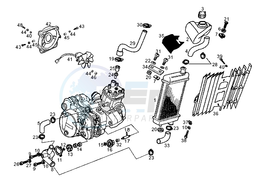 COOLING SYSTEM blueprint