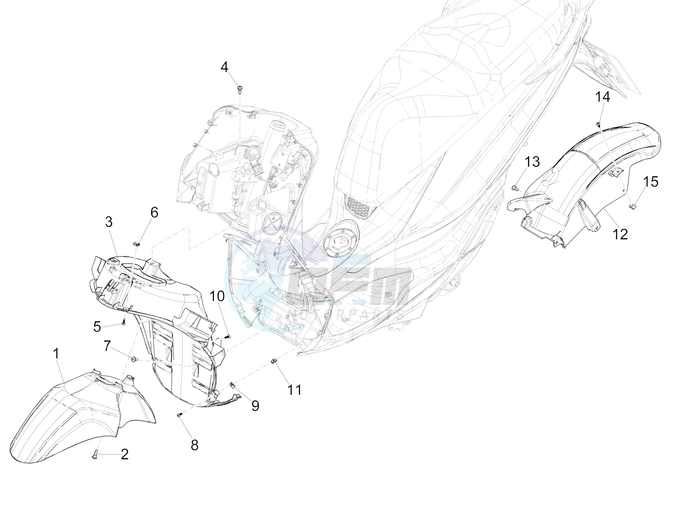 Wheel huosing - Mudguard image