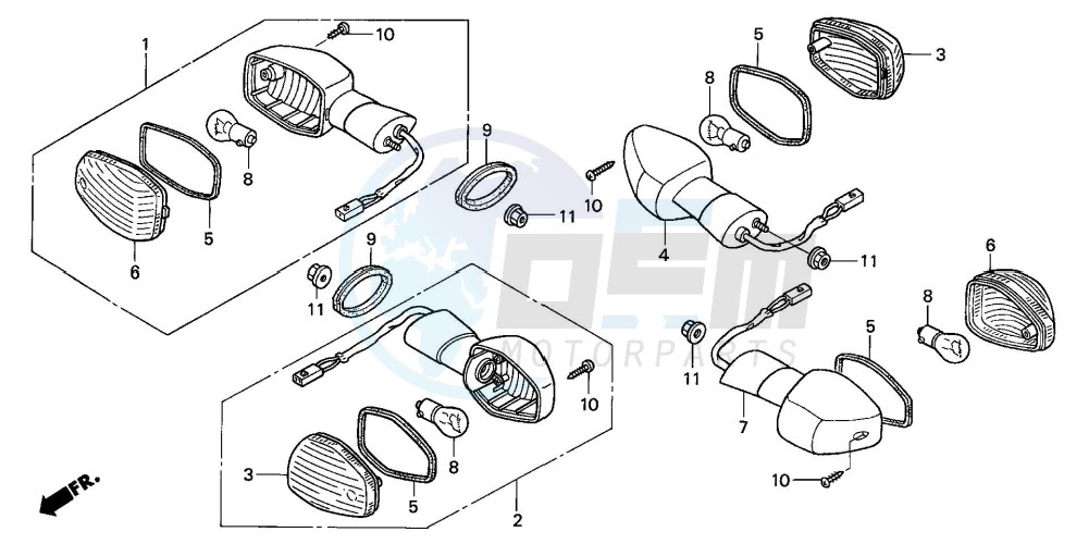 WINKER (CBR125R/RS/RW5/RW6/RW8) image