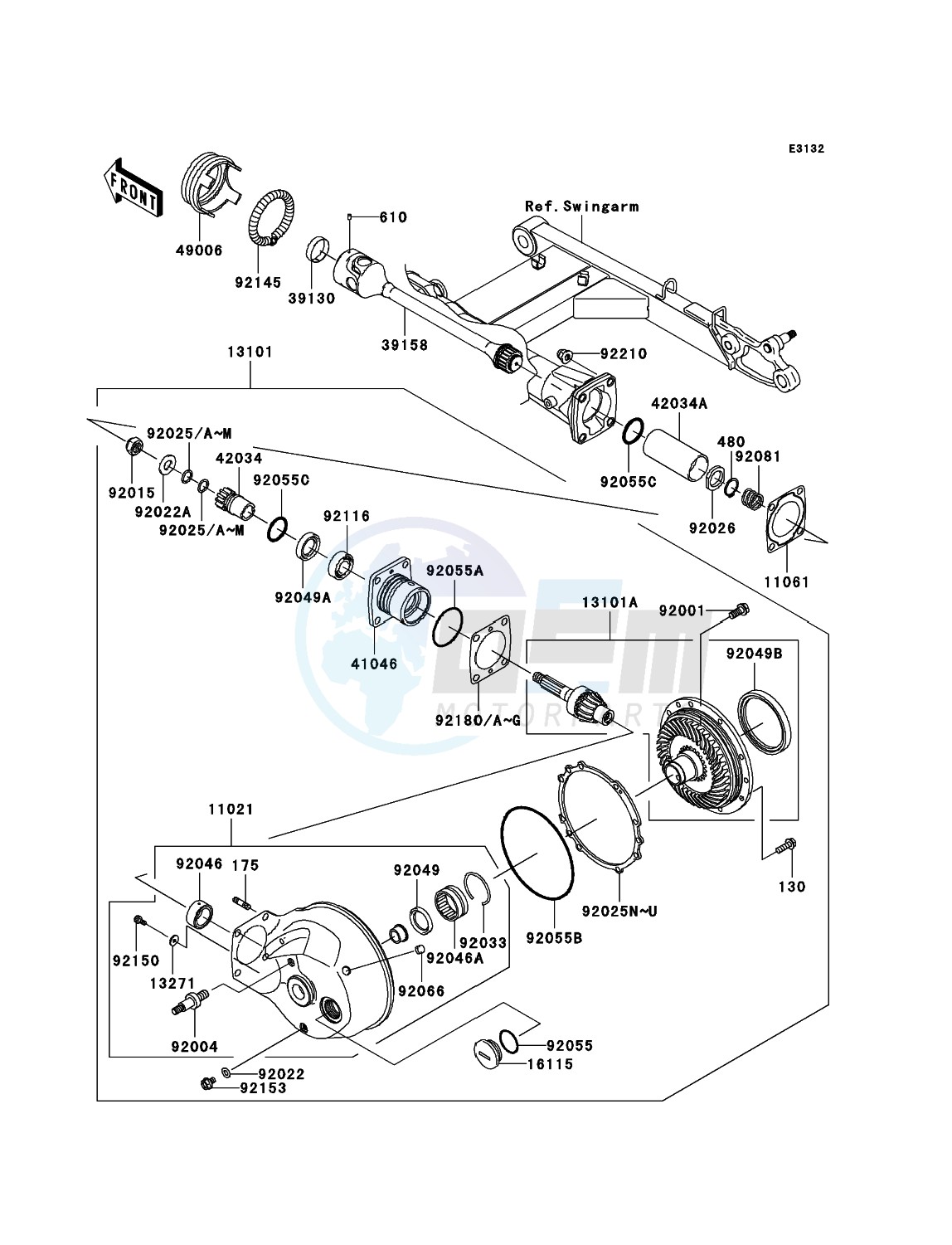 Drive Shaft/Final Gear blueprint