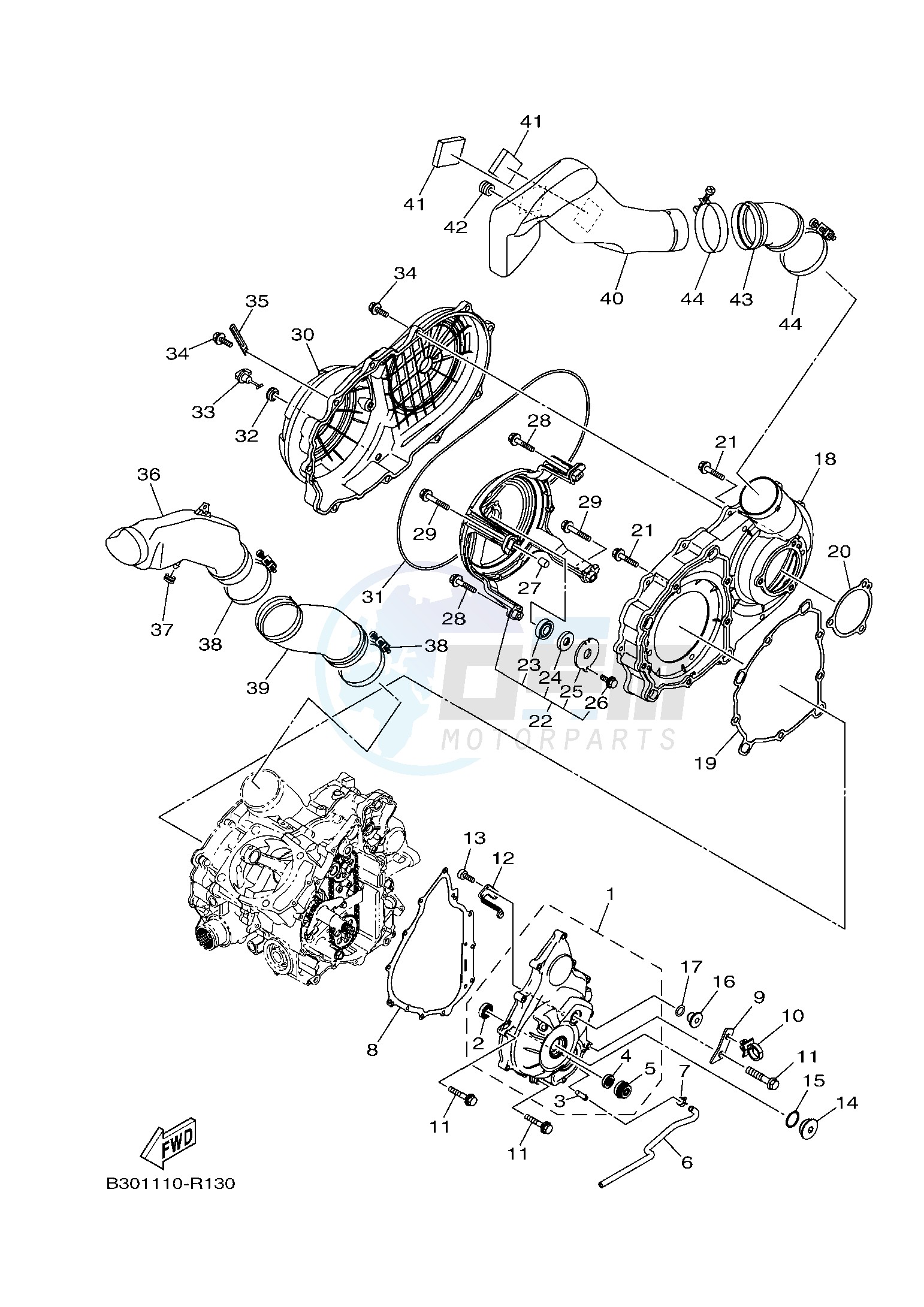 CRANKCASE COVER 1 image