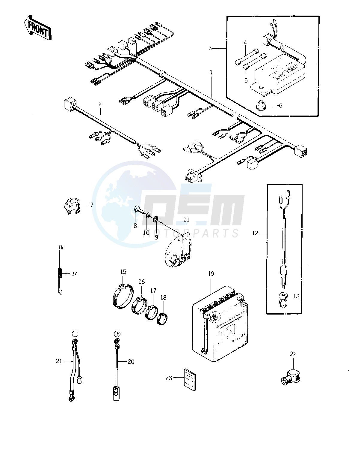 CHASSIS ELECTRICAL EQUIPMENT -- 76-77 S2_S3- - blueprint