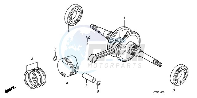 CRANKSHAFT/PISTON image