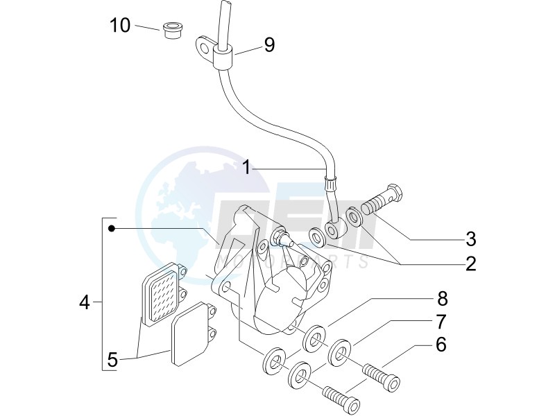 Brakes hose  - Calipers image