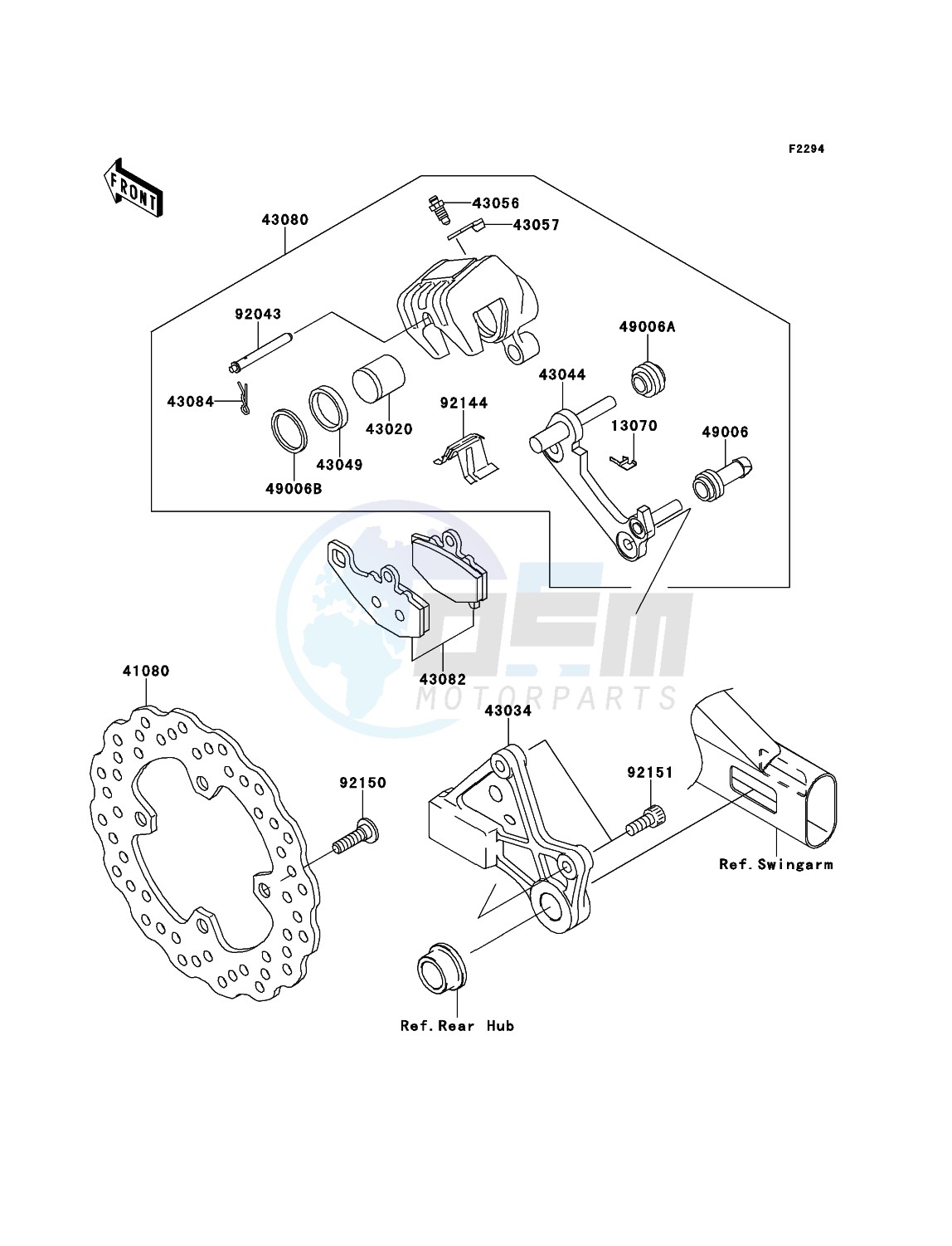 Rear Brake image