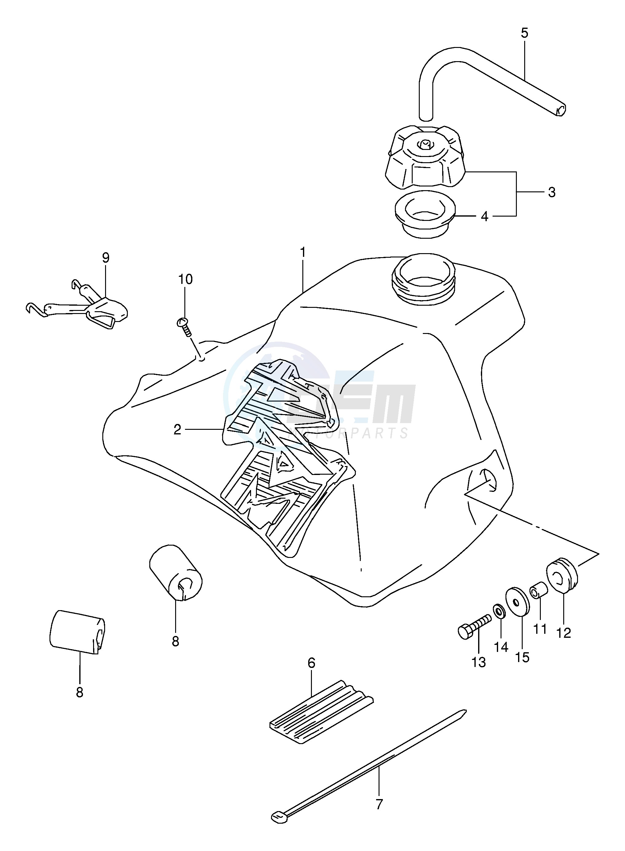 FUEL TANK (MODEL T) image