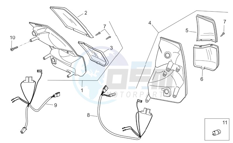 Taillight blueprint