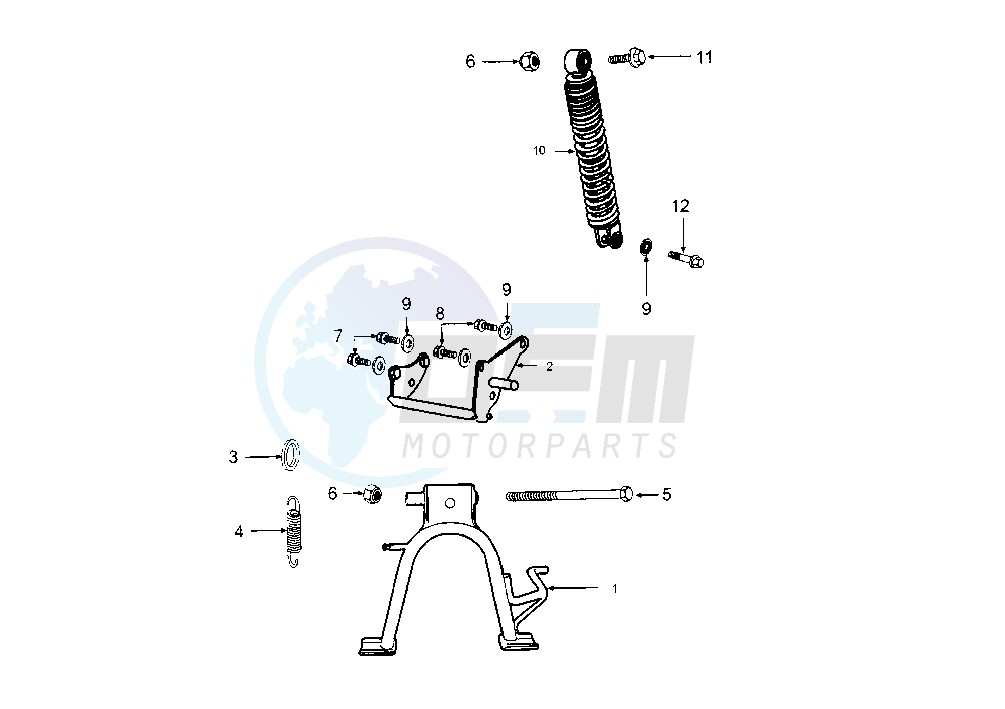 STAND-SHOCK ABSORBER image