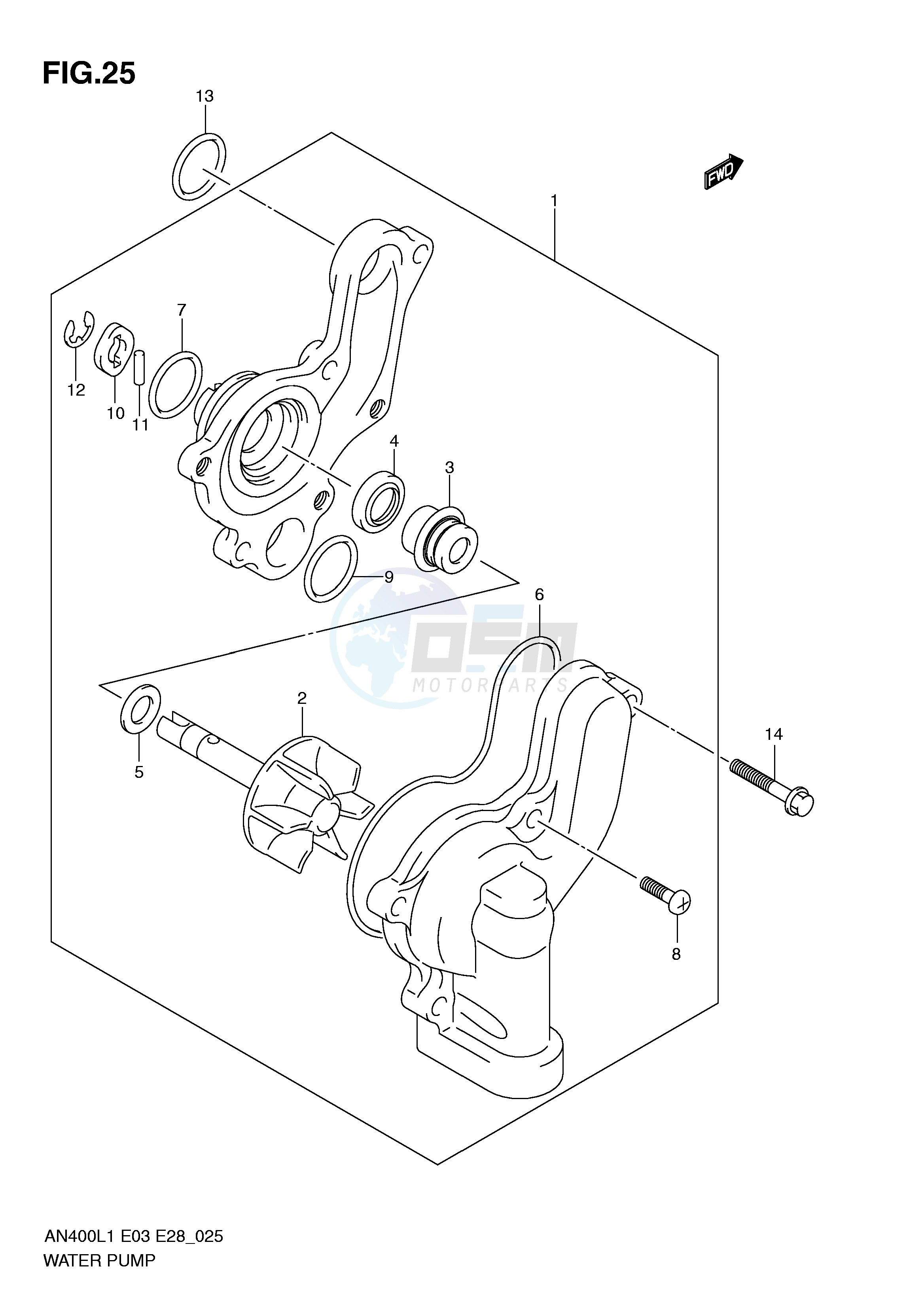 WATER PUMP image