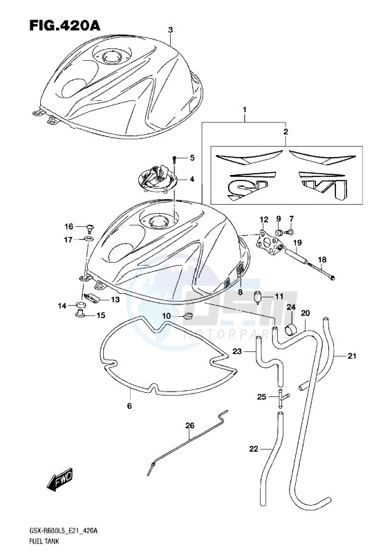 FUEL TANK L5 image