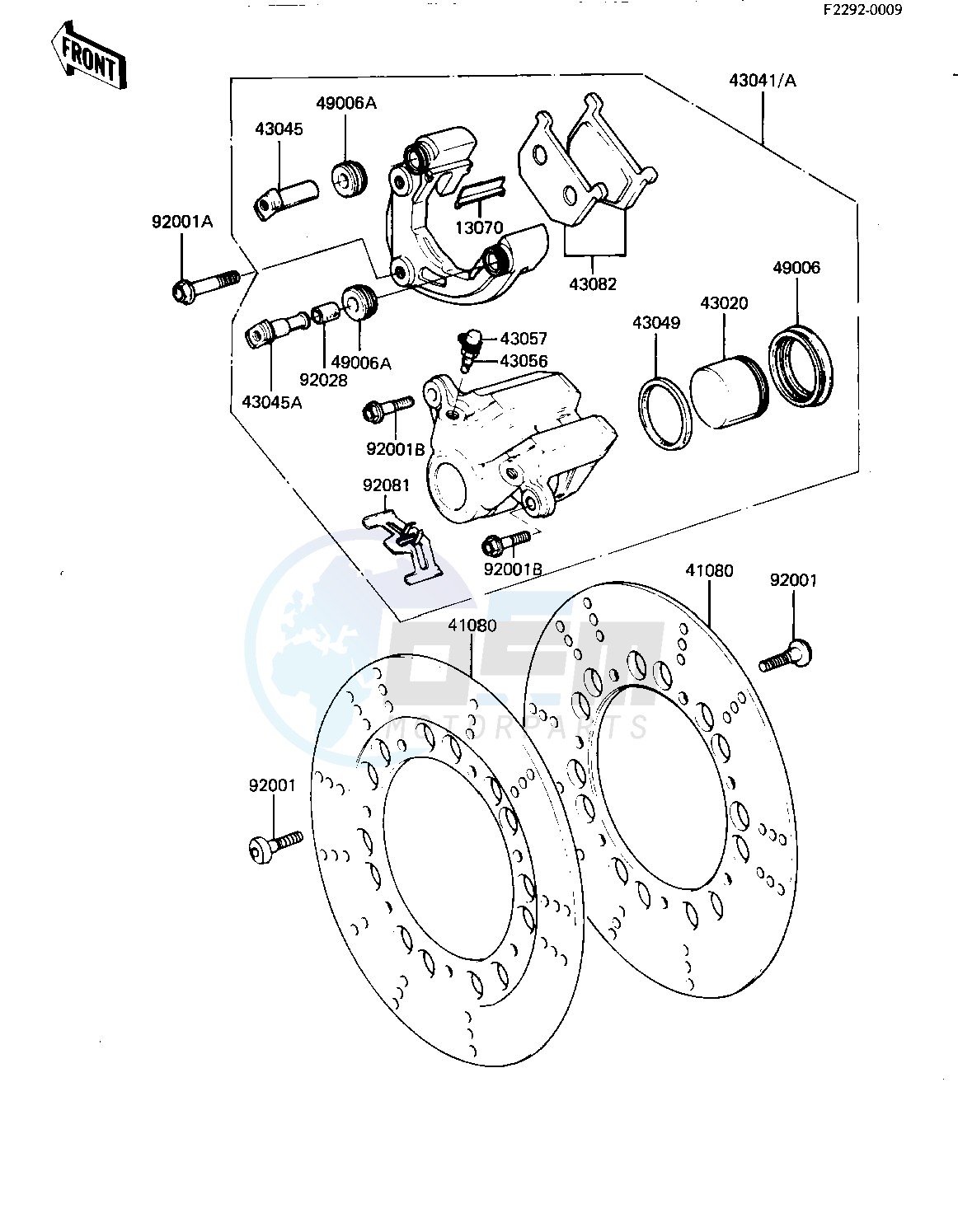 FRONT BRAKE image