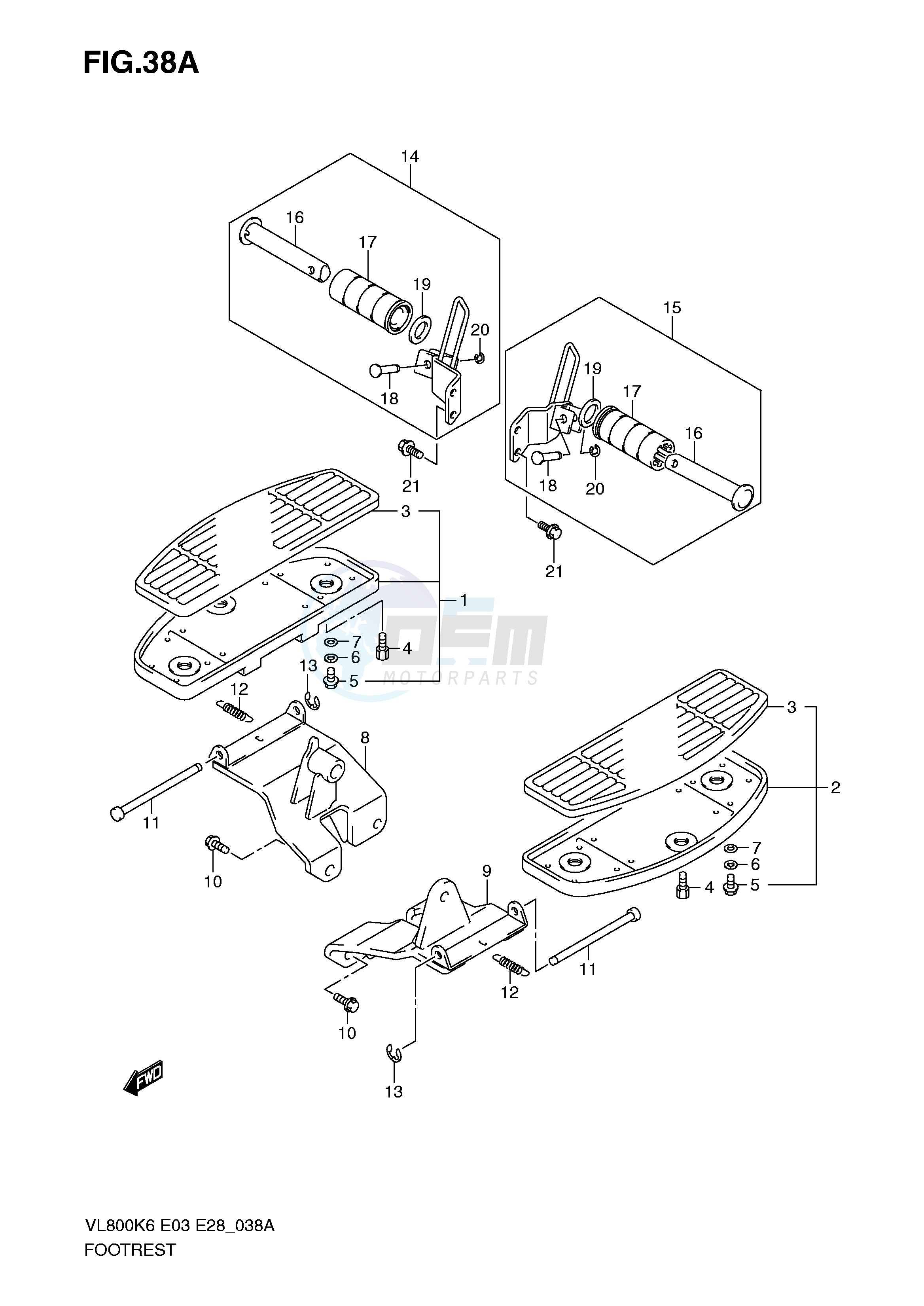 FOOTREST (MODEL K9 L0) image