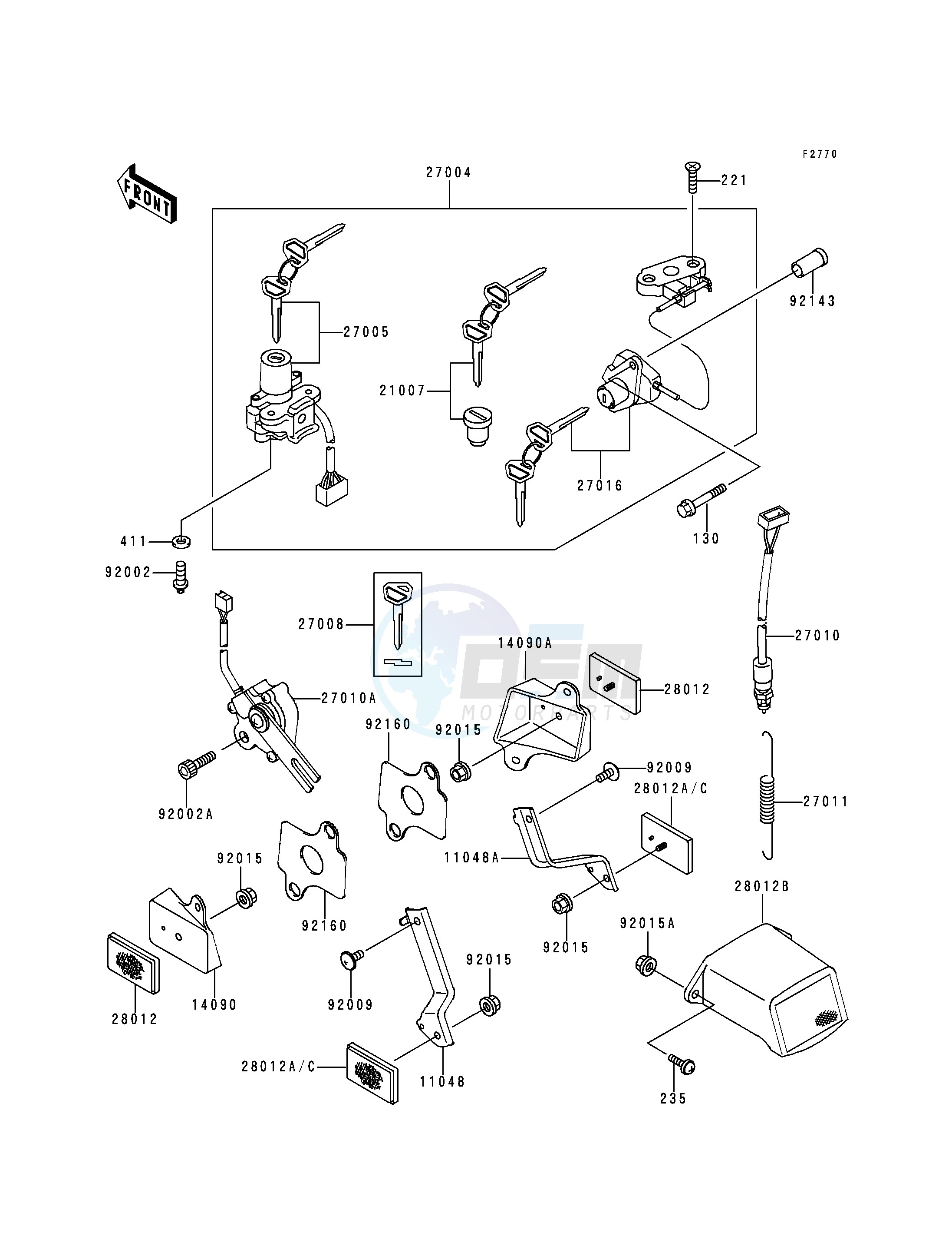 IGNITION SWITCH_LOCKS_REFLECTORS image