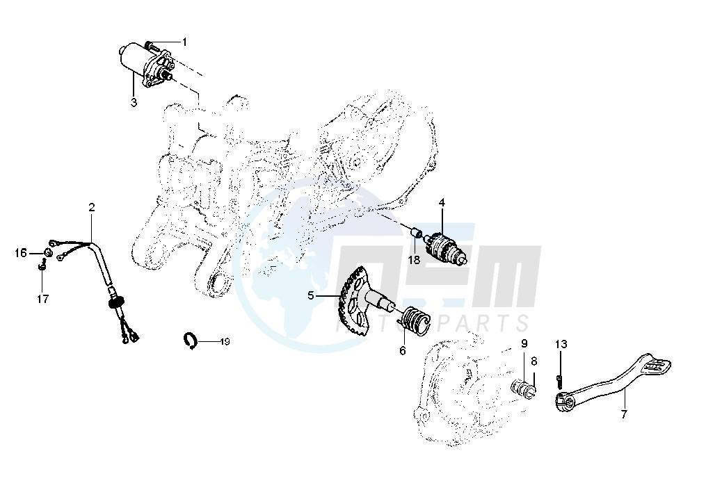 Starting motor image