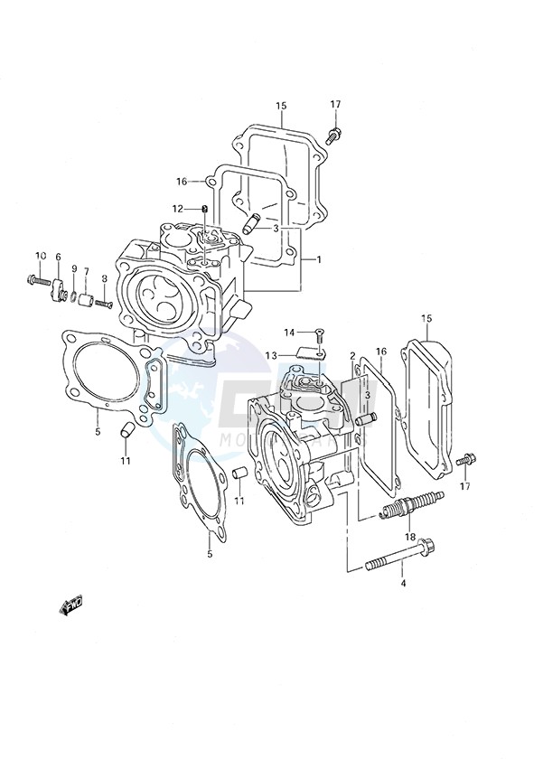 Cylinder Head blueprint