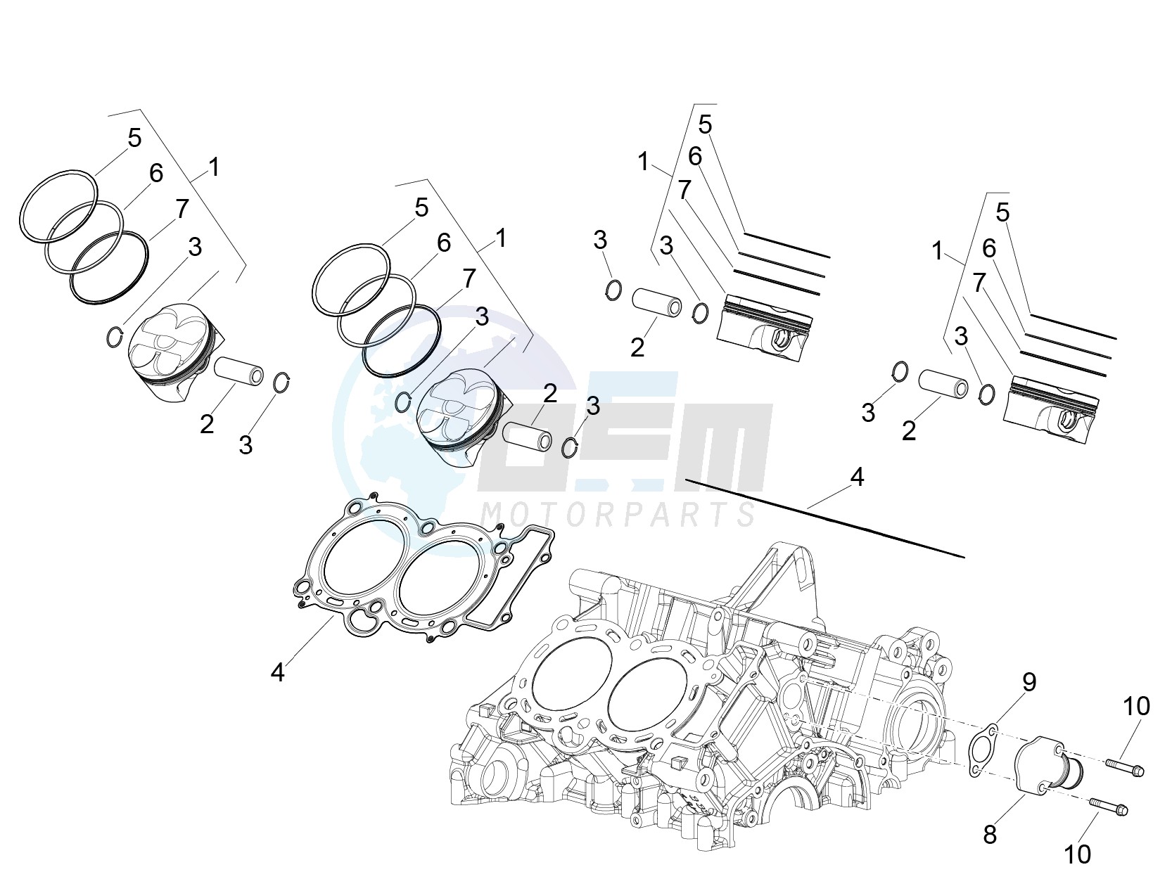 Cylinder - Piston image