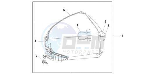 45L TOPBOX VERNIER GREY METALLIC image