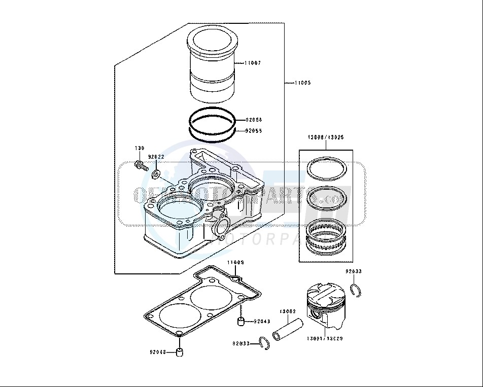 CYLINDER- PISTON blueprint