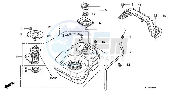 FUEL TANK blueprint