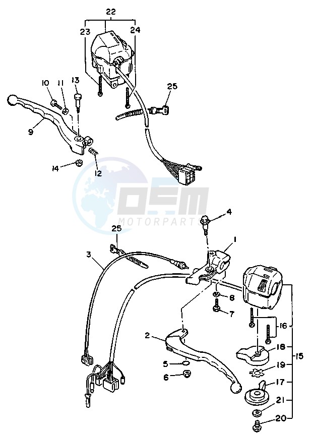 HANDLE SWITCH -LEVER image