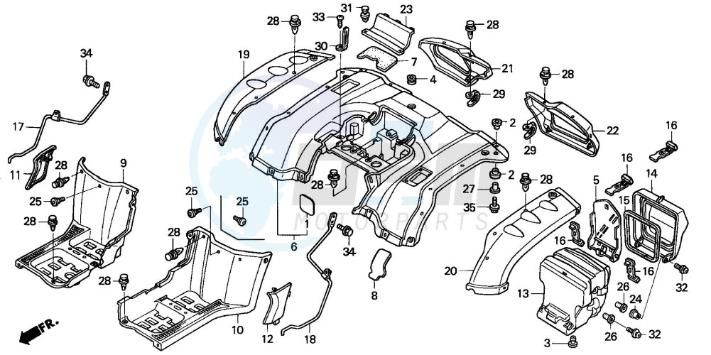 REAR FENDER image