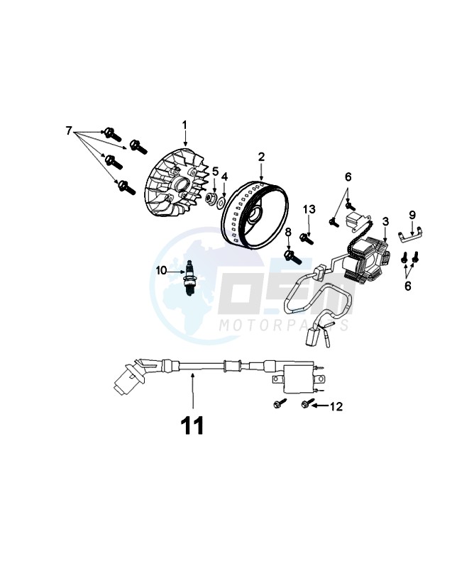 FLYWHEEL MAGNETO image