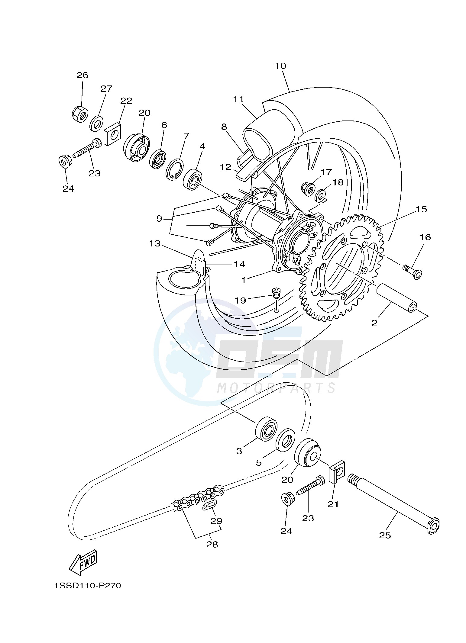 REAR WHEEL image