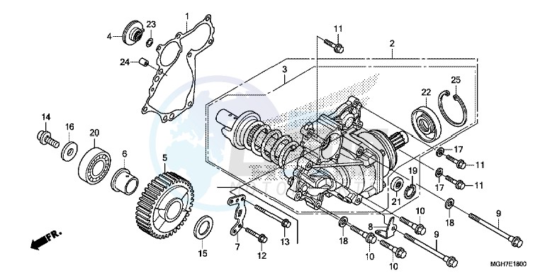 SIDE GEAR CASE blueprint