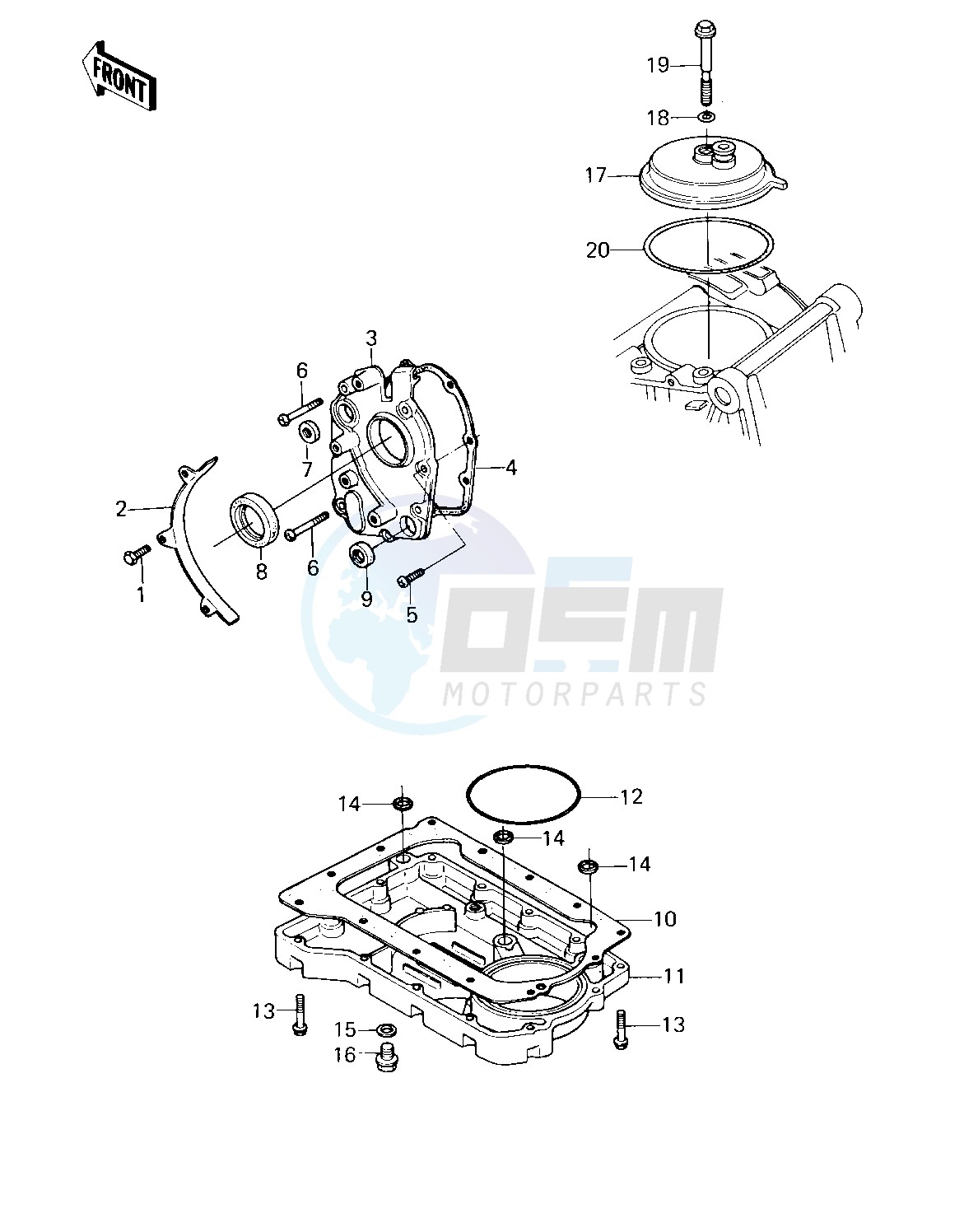 BREATHER COVER_OIL PAN -- 80-81 A1_A2- - blueprint