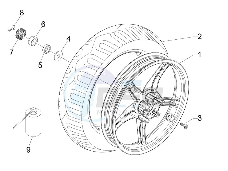 Rear Wheel image