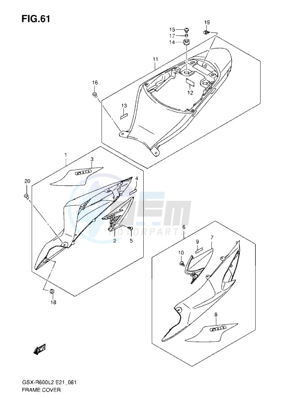 FRAME COVER L2 ( GLR ) image