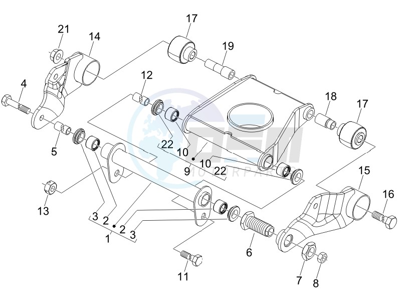 Swinging arm blueprint