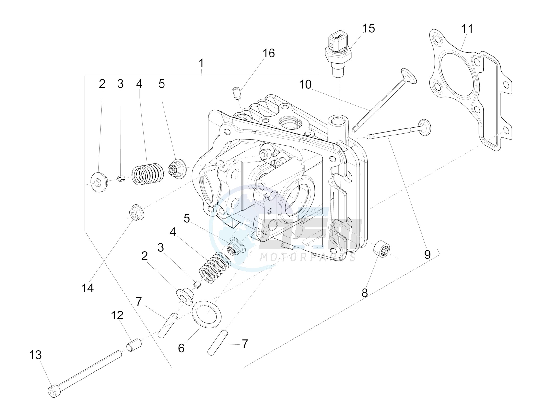 Head unit - Valve image