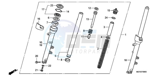 FRONT FORK image