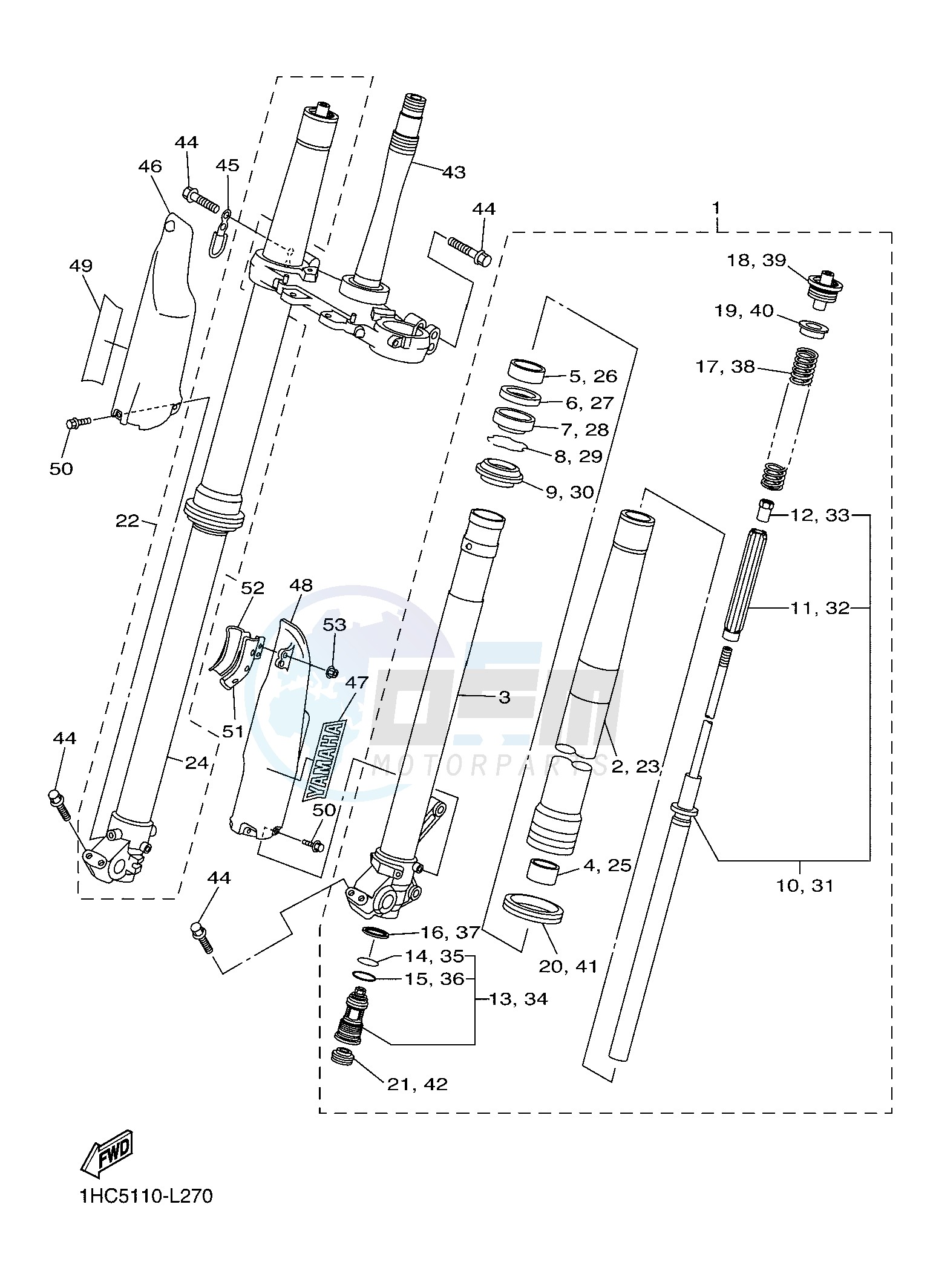 FRONT FORK image