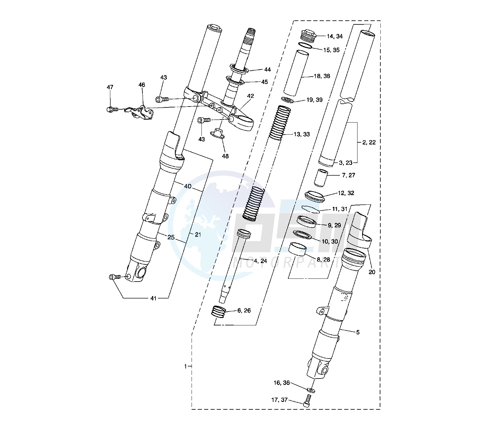 FRONT FORK image