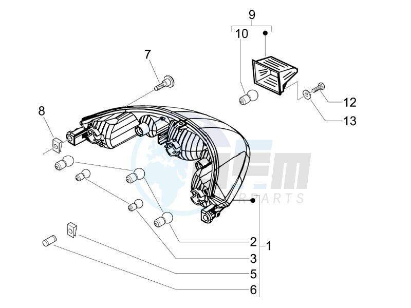 Tail light - Turn signal lamps image